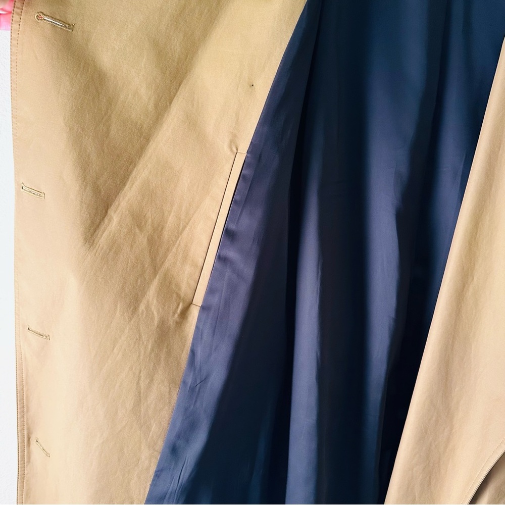 Frame Trench Coat Color Block - image 8